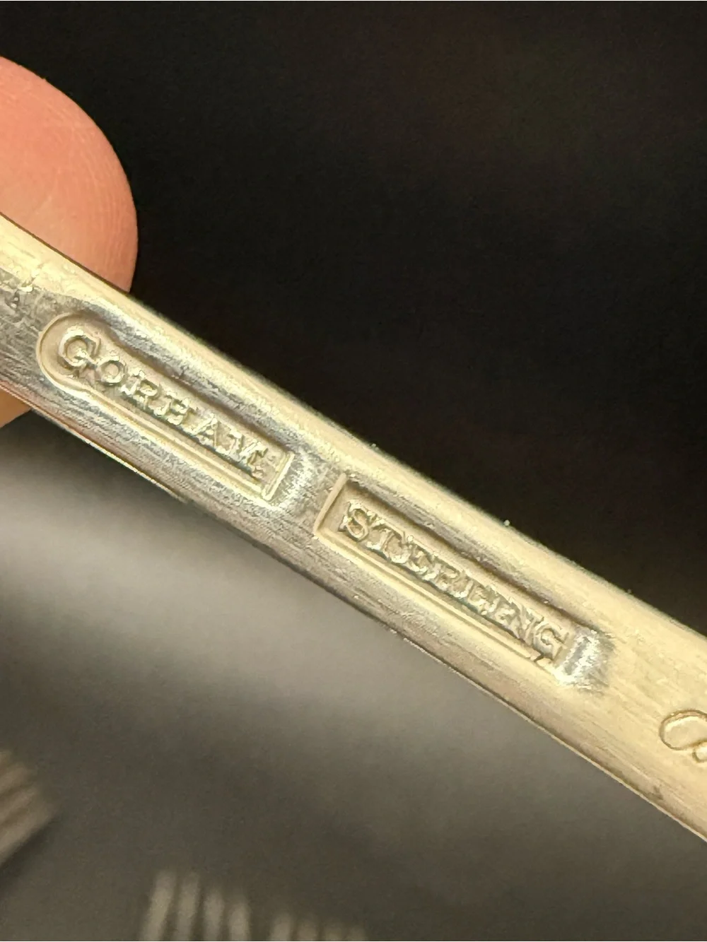 6pcs Vintage CARTIER Gorham Sterling Silver Gothic Monogram W Dinner Forks 410g.